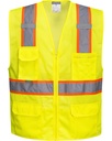 US371 Tulsa Contrast Hi-Vis Mesh Vest