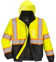 US368 Hi-Vis Contrast Tape Bomber Σακάκι