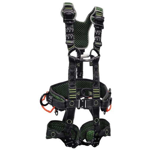FA102180 HYBRID AIRTECH 2 Full body harness 3 attachment points with extra comfort belt (4)