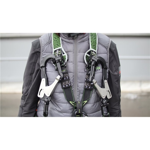 [FA1090401] FA1090401 Set of 2 karabiner holders for harness shoulder strap