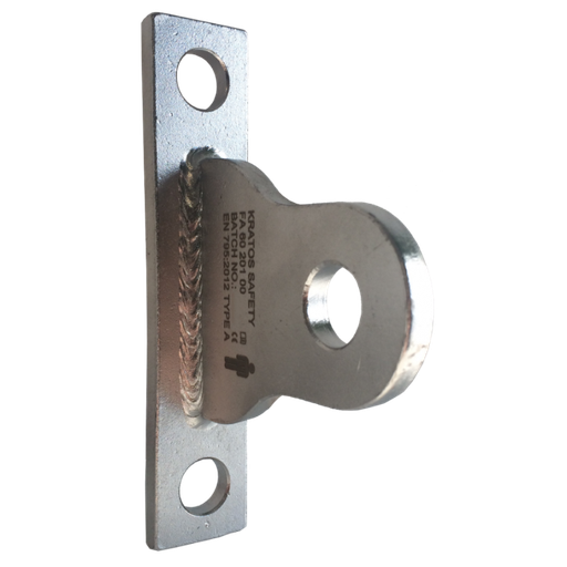 [FA6020100] FA6020100 Extremity plate for horizontal wire rope lifeline KS-Line (KS 4000)