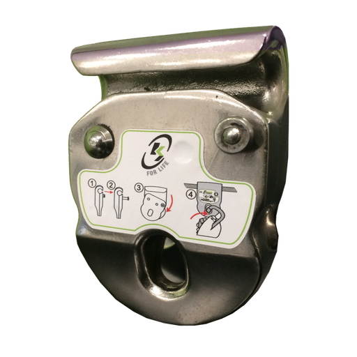 [FA6020600] FA6020600 Openable shuttle for horizontal wire rope lifeline KS-Line (KS 4000)