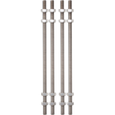 FA6021500 Σετ 4 καρφιά με σπείρωμα από ανοξείδωτο χάλυβα για οριζόντιο συρματόσχοινο σωσίβιο KS-Line (KS 4000)