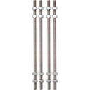 FA6021500 Set of 4 stainless steel threaded studs for horizontal wire rope lifeline KS-Line (KS 4000)