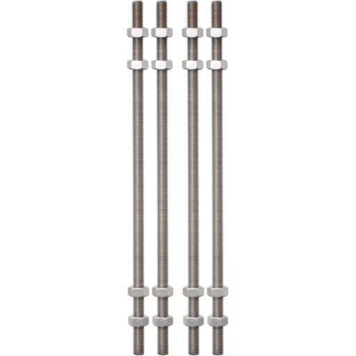 [FA6021500] FA6021500 Set of 4 stainless steel threaded studs for horizontal wire rope lifeline KS-Line (KS 4000)