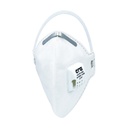 4310 Fold Flat Respirator with valve FFP3 NR D