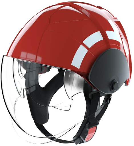 [1022209] 1022209 Firefighter Helmet PAB FIRE COMPACT
