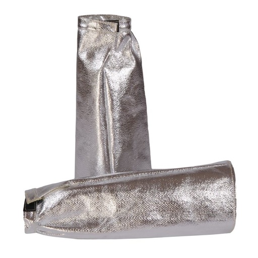 [1452] HR4 BARA Aluminized Viscose Sleeves for protection against radiant heat and molten metal splash