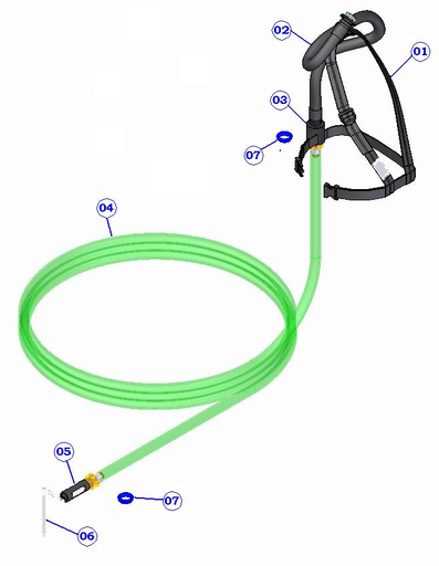[14016ECO0] 14016ECO0 KIT 2nd OPERATOR DUCT ECO