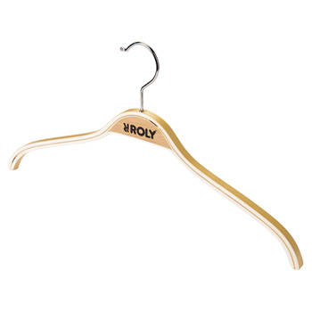 [PE00030988] PE0003 PERCHA ROLY Classic Wooden hanger