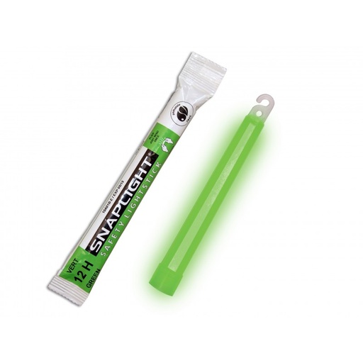 [8076BI] 6&quot; SNAPLIGHT GREEN LIGHTSTICK (15CM) 12HR