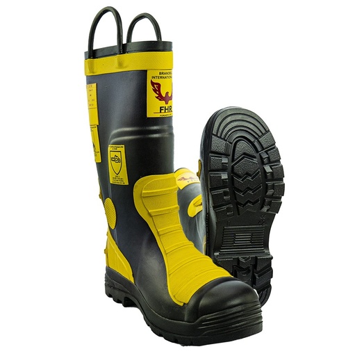 [FHR004] FHR 004 FireFighter Wellington Boots, with resistance to chain saw cutting