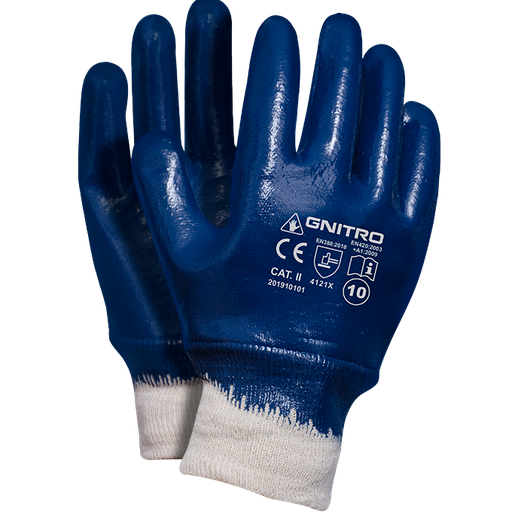 [Gnitro] GNITRO Nitrile Coated Safety work gloves