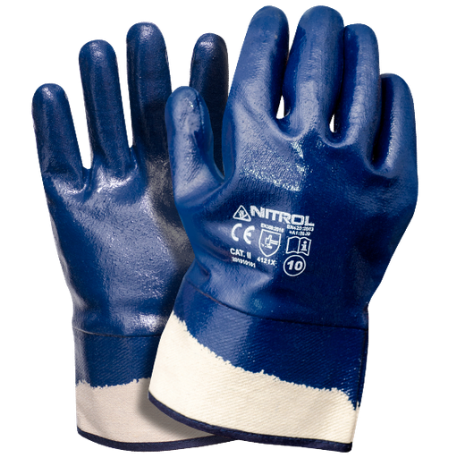 [NitrolXL] NITROL Nitrile Coated Safety work gloves