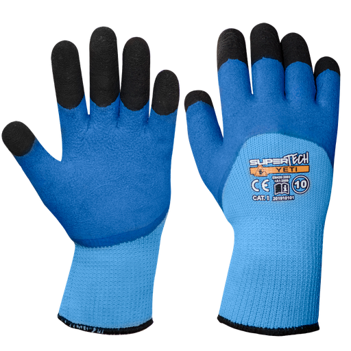 [STYeti] SUPER TECH YETI Latex Coated winter work gloves