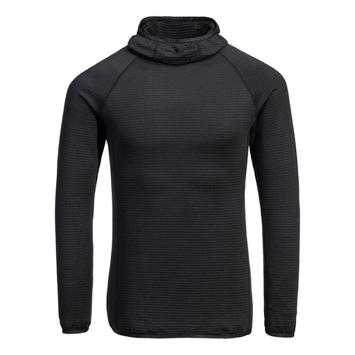 [B191] B191 Waffle Fleece Hooded Baselayer