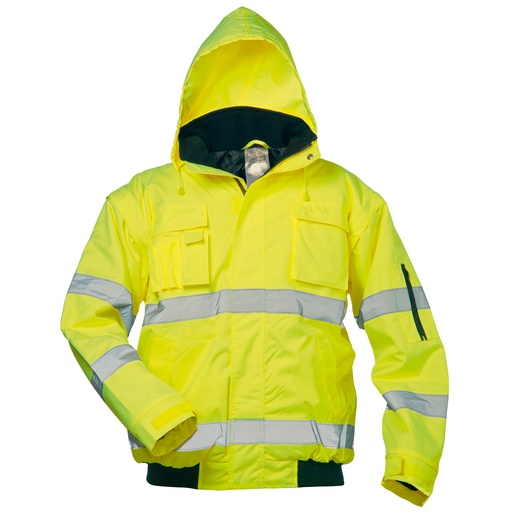 [2352] ROLAND/TOM Hi-Vis 2-in-1 Waterproof Winter Bomber Jacket