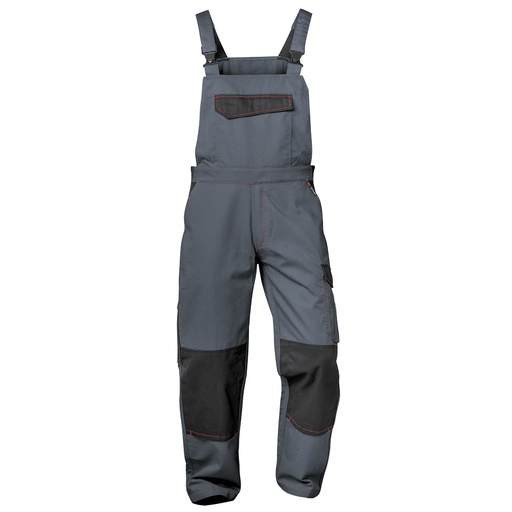 [2247] Contrast Twill Bib Brace