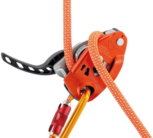 [D016AA] D016AA NEOX Belay device with cam-assisted blocking, optimized for lead climbing