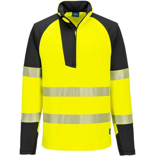 [T172] T172 PW3 Hi-Vis 1/4 Zip Sweatshirt