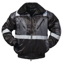 KIRKENES Winter Two-Tone Pilot 4-in1 jacket, Reflective tapes