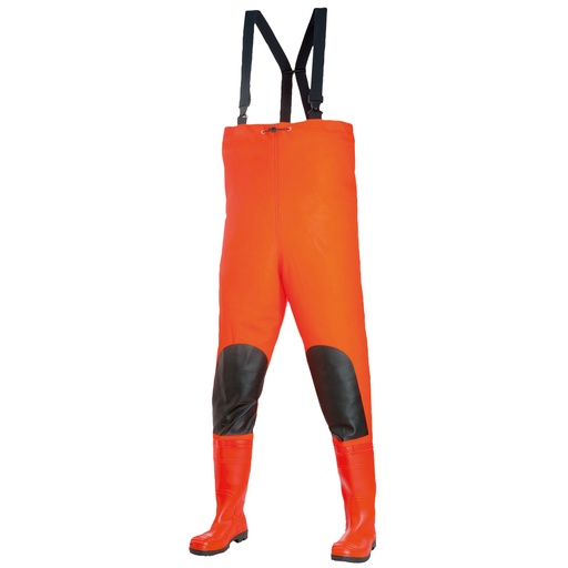 [37160] NORWAY Safety Chest Wader S5 SRC, Knee-Reinforcement