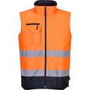 S267 Hi-Vis 2-Tone Bodywarmer