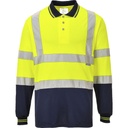 S279 Hi-Vis Contrast Polo Shirt L/S