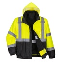 S365 Xhup Bomber Premium Hi-Vis Dimeri 3-në-1, Dyngjyresh