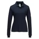 FR758 Modaflame Knit FR Women's Long Sleeve Polo Shirt