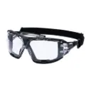 PR02 Anthracite Wraparound Plus Safety Glasses