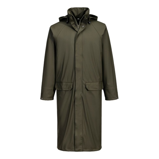 [S658] S658 Flexatex Chem Long Coat