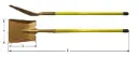 Square edge shovel 250 x 300 x 1500 m
