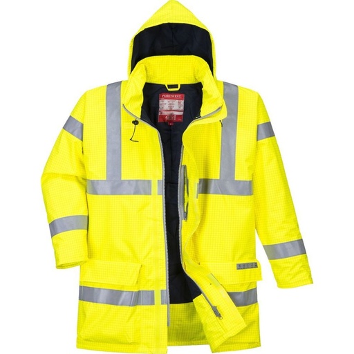 [S778] S778 Bizflame Rain Hi-Vis Breathable Antistatic FR Jacket
