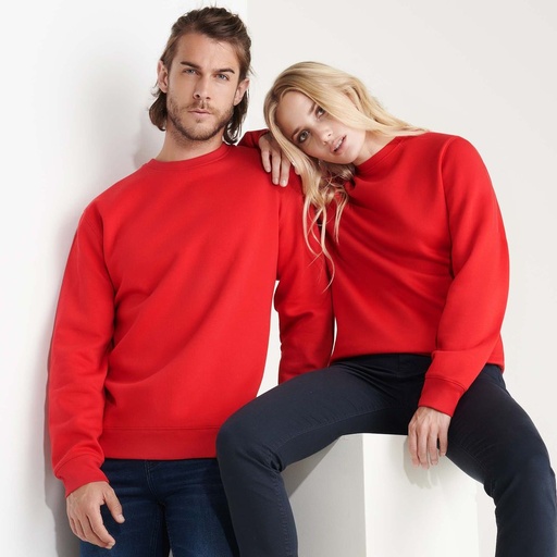 [SU1071] SU1071 BATIAN Unisex sweater in organic cotton and recycled polyester
