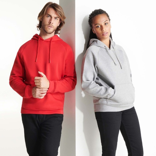 SU1074 VINSON Unisex hoodie in organic cotton and recycled polyester