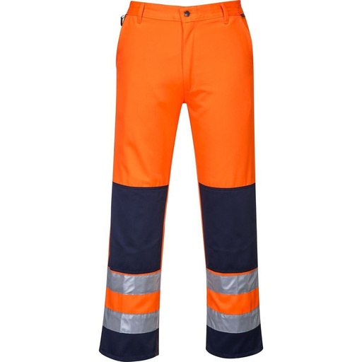 [W3071] TX71FOB Calais Hi-Vis Trousers, Orange only