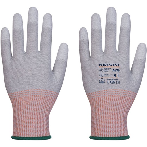 [A696] A696 LR13 ESD PU Fingertip Cut Glove, Cut (B)
