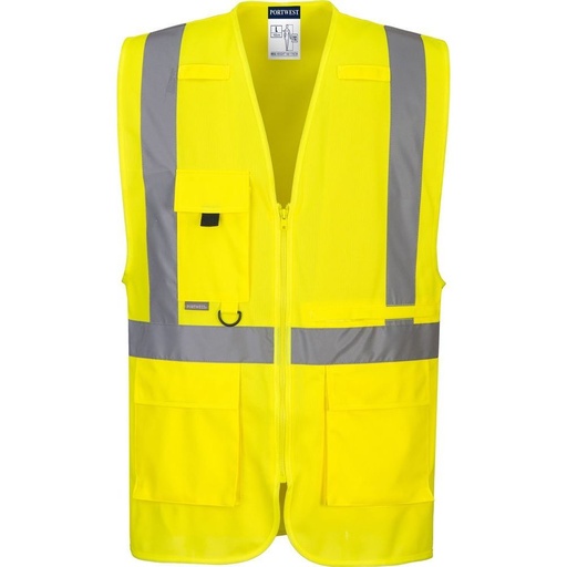 [C357] C357 Hi-Vis Executive Vest With Tablet Pocket