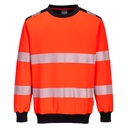 PW379 PW3 Hi-Vis Crew Neck Sweatshirt