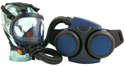 [H06-0812] SR 500/SR 200/SR 550 Fan unit with Full face mask and Hose TM3