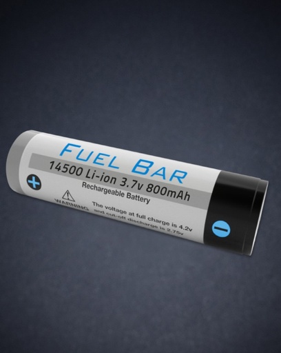 [14500] 14500 Fuel Bar Samsung 14500 3.7v 800mah LI-ION Battery - for FL-4R &amp; HV-FL7R
