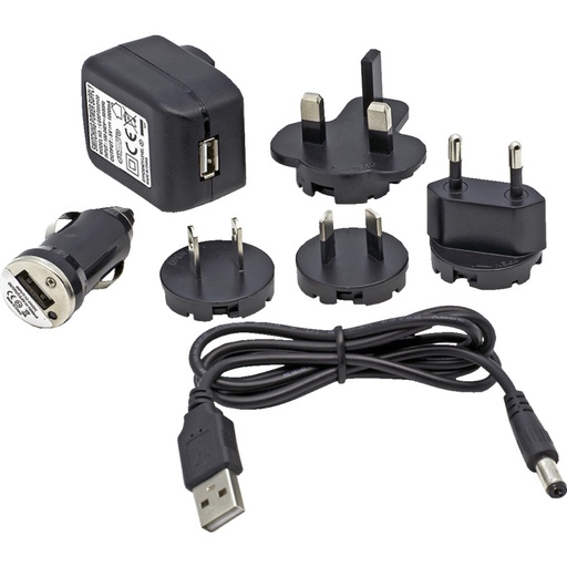[DC-USB-KIT] DC-USB-KIT DC-USB MULTI-COUNTRY Κιτ φόρτισης για PS-RB2LION, PS-IL10R, PS-IL6R, IL-SIG1, PS-IL5R, PS-IL3R