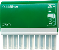 [4632] 4632 QuickRinse dispenser with 2x5 Eye Wash ampoules (0,9% Sodium chloride)