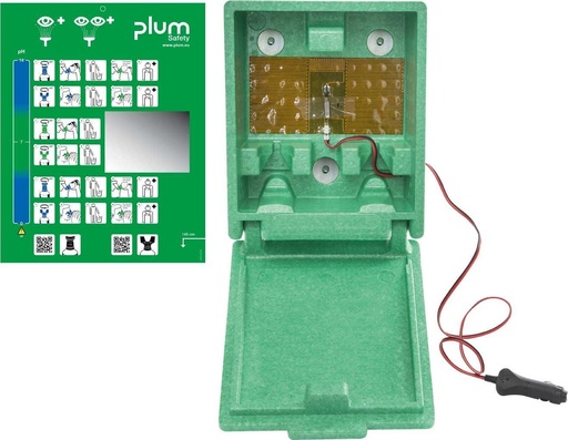 [4672] 4672 Plum &amp; Heat eye wash box  for 200ml, 500ml and 500ml DUO bottles