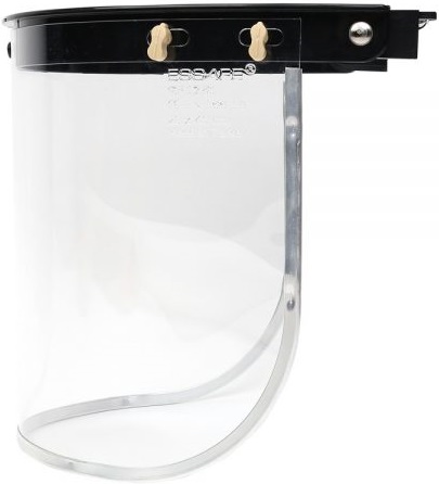 [GE-1255] GE 1255 Helmet-mountable face Visor