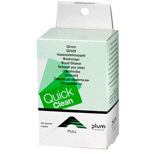 [5550] 5550 QuickClean® wound cleanser refills, 40 pcs